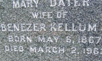 Mary Dater Kellum