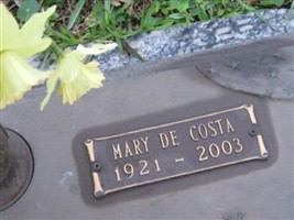 Mary De Costa Rozendal Mary De Costa Rozendal