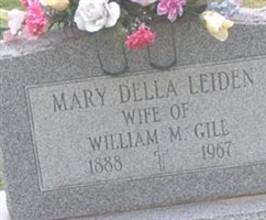 Mary Della Leiden Gill Mary Della Leiden Gill