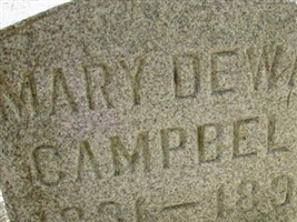 Mary Dewar Campbell Mary Dewar Campbell