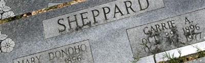 Mary Donoho Sheppard Mary Donoho Sheppard