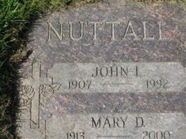Mary Dorothy Spencer Nuttall Mary Dorothy Spencer Nuttall
