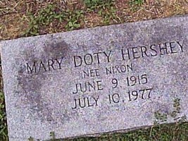 Mary Doty Nixon Hershey