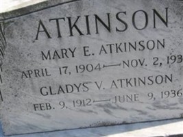 Mary E Atkinson