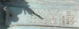 Mary E. Bacon Mary E. Bacon