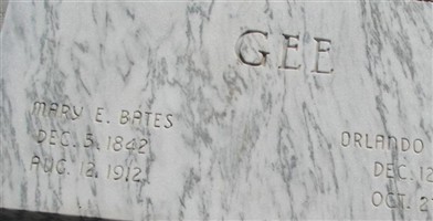 Mary E. Bates Gee