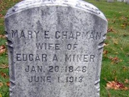 Mary E Chapman Miner