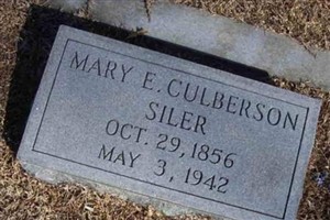 Mary E Culberson Siler Mary E Culberson Siler