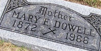 Mary E Dowell