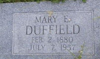 Mary E Duffield