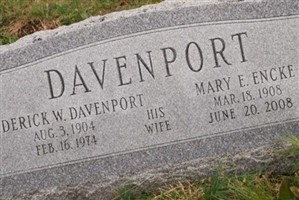 Mary E Encke Davenport