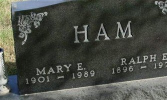 Mary E Graves Ham Mary E Graves Ham
