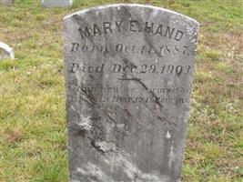 Mary E Hand