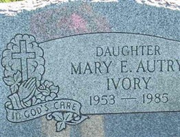 Mary E Ivory Autry