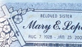 Mary E. Lopes