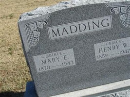 Mary E. Madding Mary E. Madding