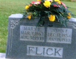 Mary E. Mahan Flick Mary E. Mahan Flick