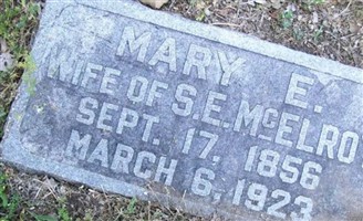 Mary E McElroy