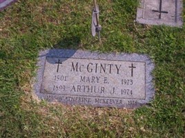 Mary E McGinty