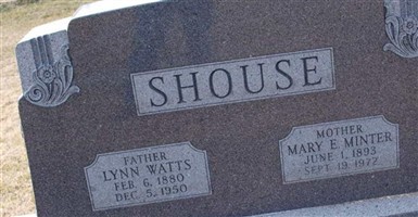 Mary E Minter Shouse