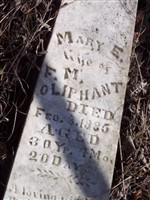 Mary E. Oliphant Mary E. Oliphant