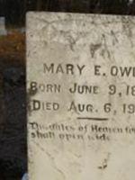 Mary E Owen