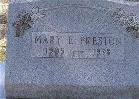 Mary E. PRESTON