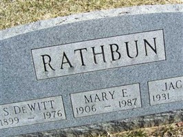 Mary E Rathbun Mary E Rathbun