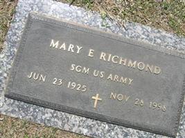 Mary E Richmond