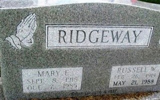Mary E Ridgeway