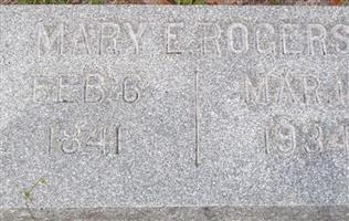 Mary E Rogers