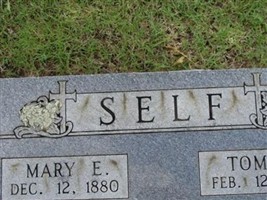 Mary E. Self Mary E. Self