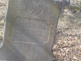 Mary E. Shackelford Hickman Mary E. Shackelford Hickman
