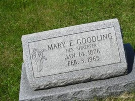Mary E Shaeffer Goodling Mary E Shaeffer Goodling