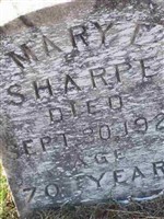 Mary E. Sharpe Mary E. Sharpe