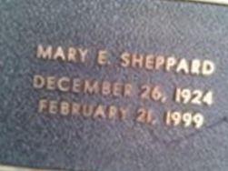 Mary E Sheppard
