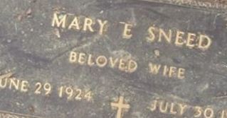 Mary E. Sneed