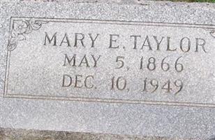 Mary E Taylor