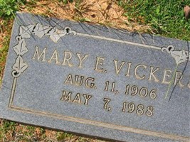 Mary E Vickers