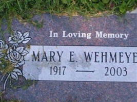Mary E Wehmeyer