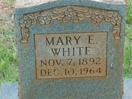 Mary E White