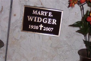 Mary E Widger