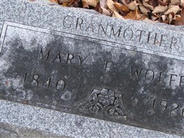 Mary E Wolff