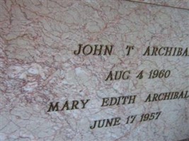 Mary Edith Archibald