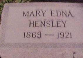 Mary Edna Rudy Hensley