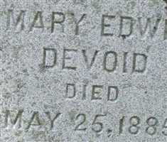 Mary Edwin Devoid Mary Edwin Devoid