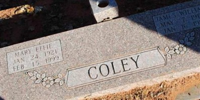 Mary Effie Alsip Coley