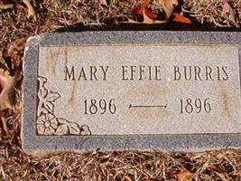 Mary Effie Burris