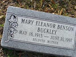 Mary Eleanor Benson Buckley