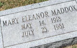 Mary Eleanor Maddox